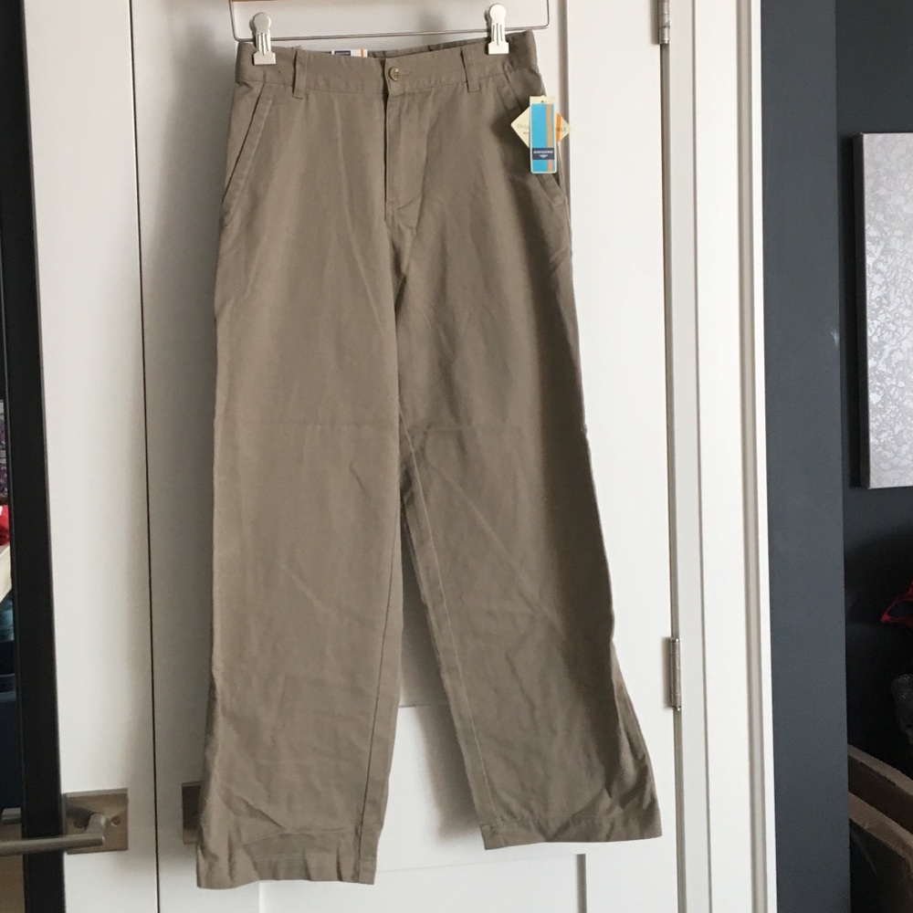 Dockers Flat Front Pant Boys 10 Regular Adjustable